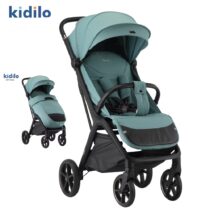Poussette valise compacte vert C5F Kidilo