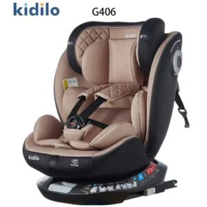 Siège auto isofix avec rotation 360 G406 beige Kidilo