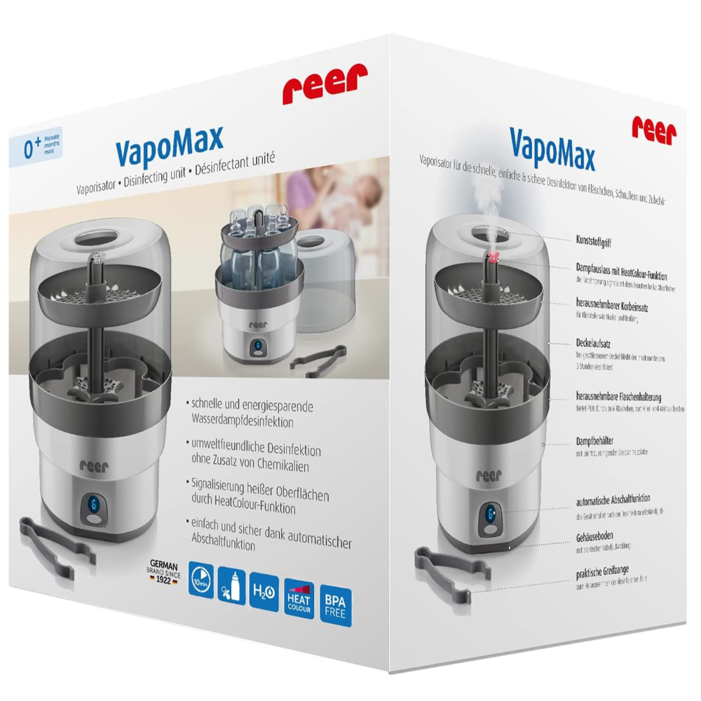 stérilisateur-de-biberon-vapomax-reer-1 Stérilisateur de biberon Vapomax Reer