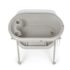 Baignoire Bubble gris avec table à langer Ms Innovaciones