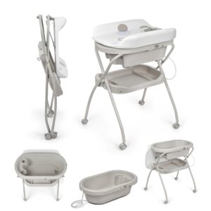 Baignoire Bubble gris avec table à langer Ms Innovaciones