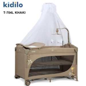 Lit parc cododo T704L beige Kidilo