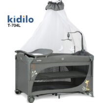 Lit parc cododo T704L gris Kidilo
