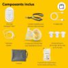Tire-lait mains libres Freestyle mini Medela double
