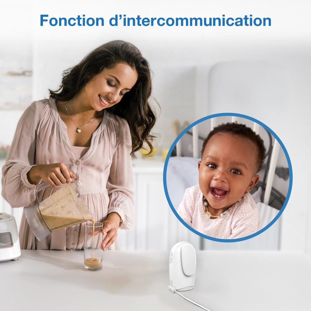 babyphone-audio-magic-light-bm1212-vtech-5 Babyphone audio Magic Light BM1212 Vtech