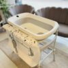 Baignoire bébé avec table à langer