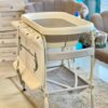 Baignoire bébé avec table à langer