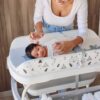 Baignoire bébé avec table à langer
