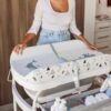 Baignoire bébé avec table à langer