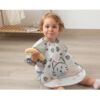 Bavoir imperméable Gris Kiokids