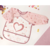 Bavoir imperméable Rose Kiokids