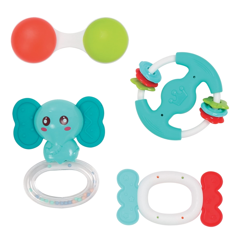 Coffret 4 hochets Ludi
