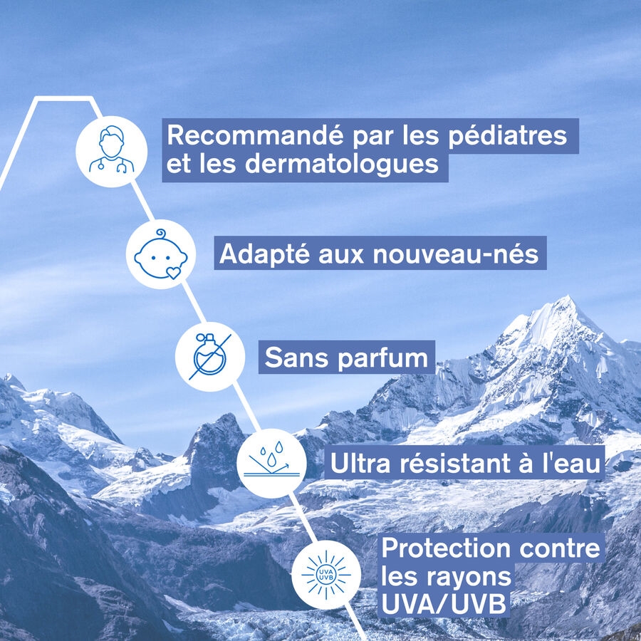 Crème solaire minérale bébé haute protection 50ML Uriage
