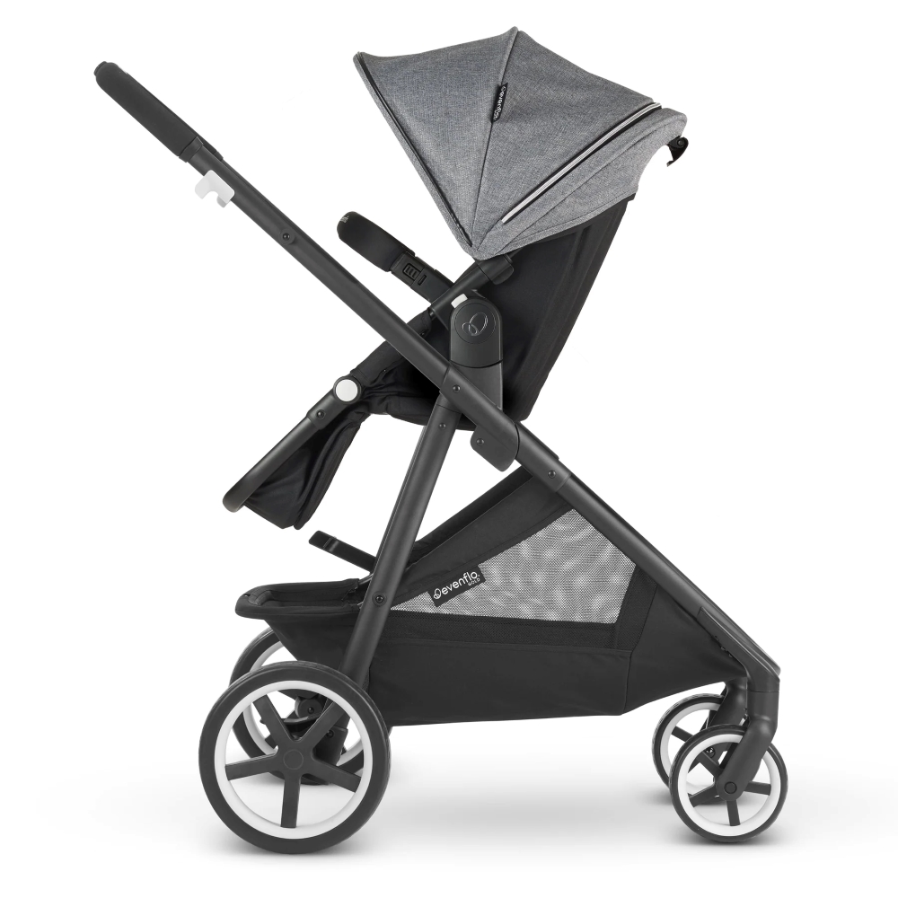 poussette-duo-avec-cosy-shyft-gris-evenflo-0 Poussette duo avec cosy Shyft gris Evenflo