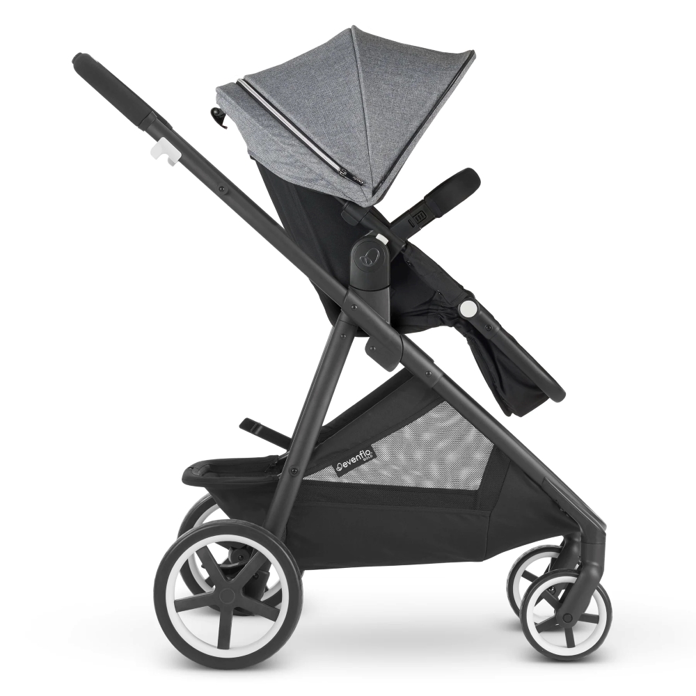 poussette-duo-avec-cosy-shyft-gris-evenflo-11 Poussette duo avec cosy Shyft gris Evenflo