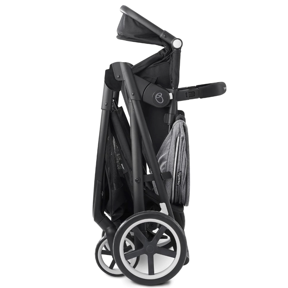 poussette-duo-avec-cosy-shyft-gris-evenflo-2 Poussette duo avec cosy Shyft gris Evenflo