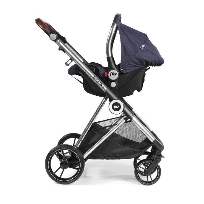 Poussette Trio Mommy Plus Bleu Ms Innovaciones
