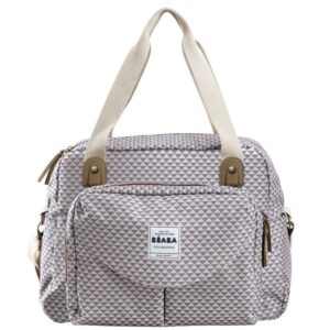 Sac à langer Genève gris corail Béaba