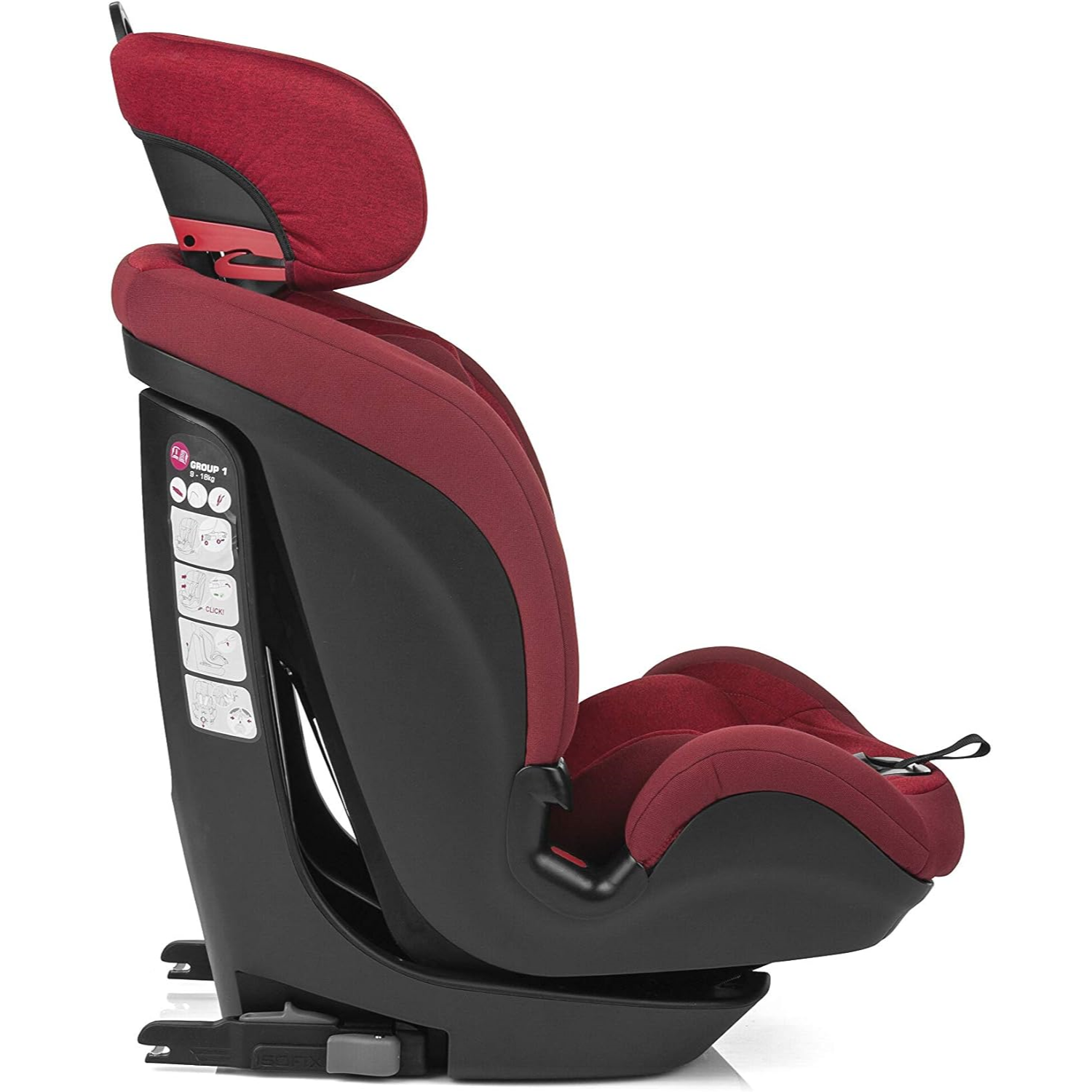 Siège auto isofix Flow gris Becool