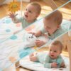 Tapis d'éveil Ourson avec arche en bois Hape