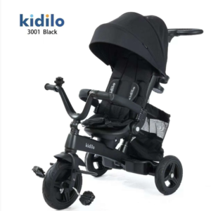 Tricycle évolutif Noir Kidilo 3001