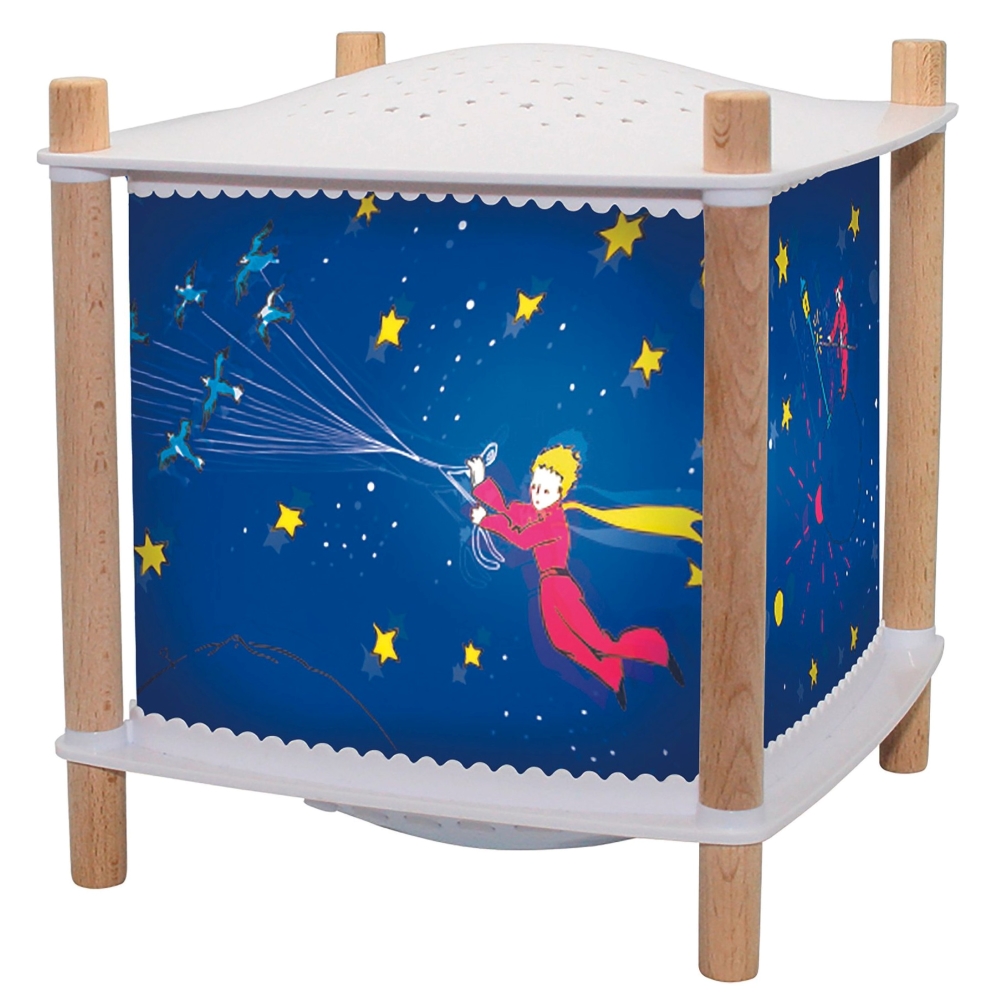 Veilleuse avec projection et berceuses Petit Prince Trousselier