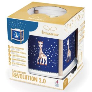 Veilleuse avec projection et berceuses Sophie Giraffe Trousselier