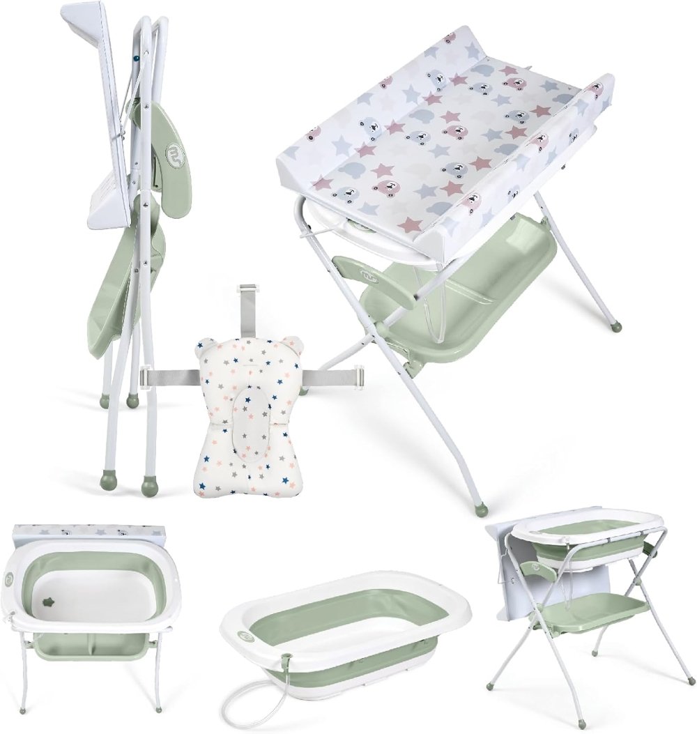 Baignoire pliable Zoe verte Ms Innovaciones
