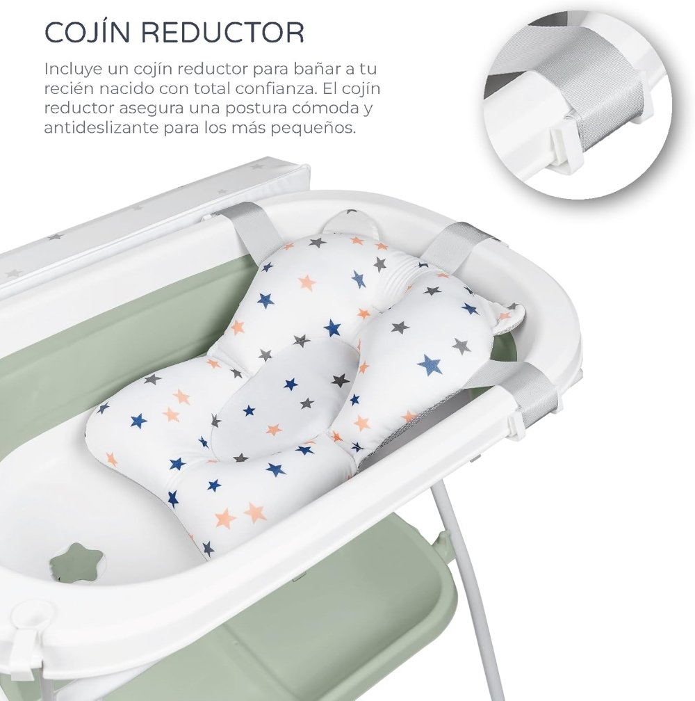 Baignoire pliable Zoe verte Ms Innovaciones
