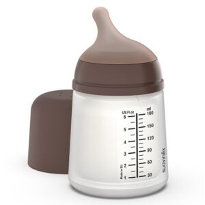 Biberon anti-colique Zero.Zero 180ml débit A Suavinex Deep