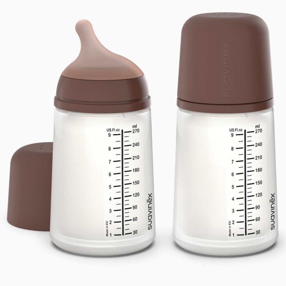 Biberon anti-colique Zero.Zero 270ml débit M Suavinex Deep