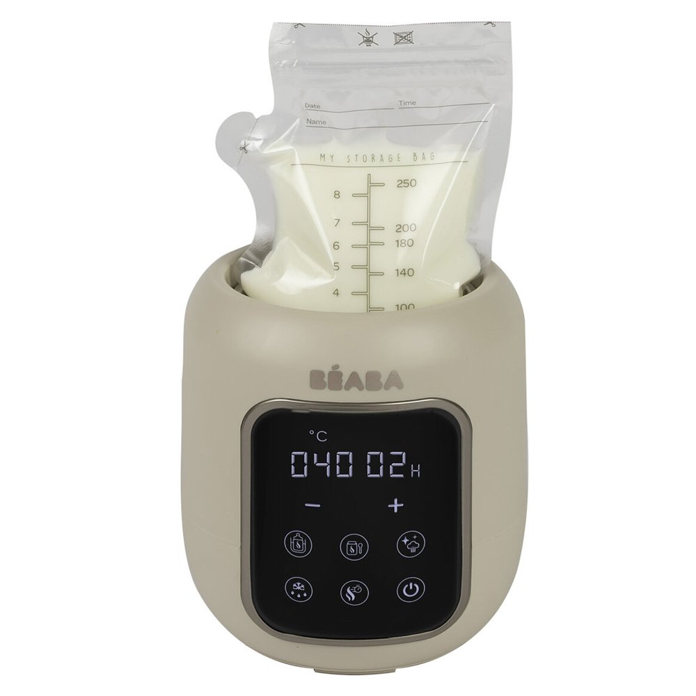 Chauffe-biberon-multi-milk-5en1-Clay-Earth-Béaba-3 Chauffe biberon Multi Milk 5en1 Clay Earth Béaba