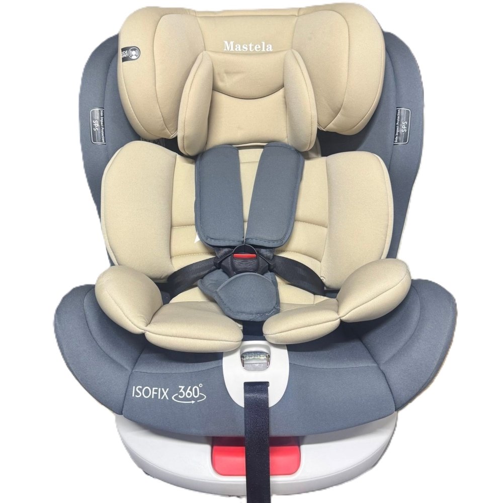 Siège auto isofix rotatif 360 beige Mastela