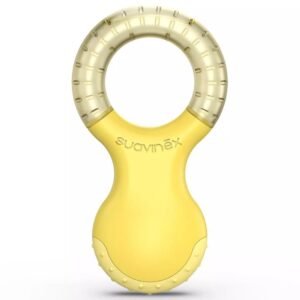 Anneau dentition réfrigérant jaune +4mois Suavinex