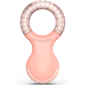 Anneau dentition réfrigérant rose +4mois Suavinex