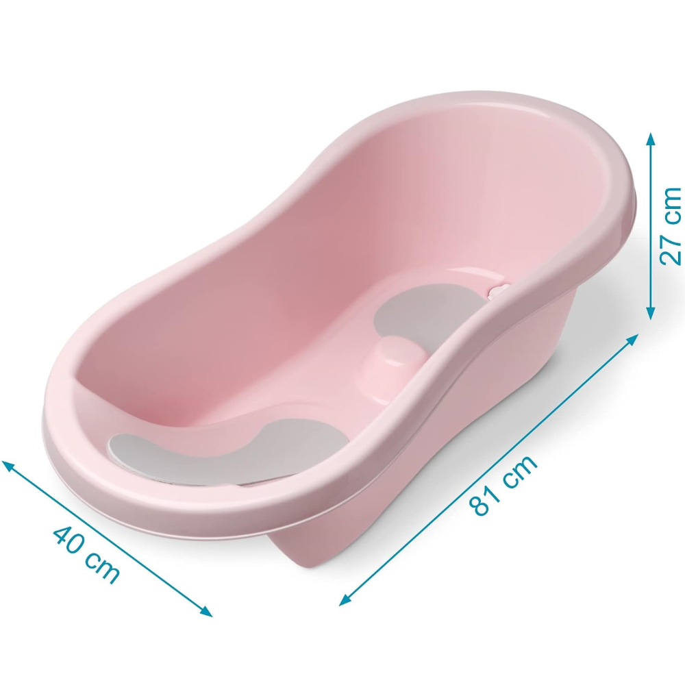 Baignoire bébé évolutive rose Kiokids