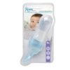 Biberon avec cuillère bleu Kiokids