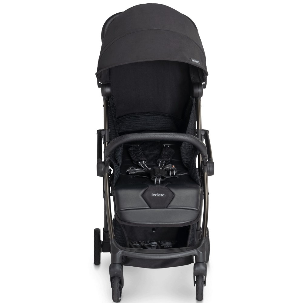 Poussette compacte Hexagon carbon black Leclerc