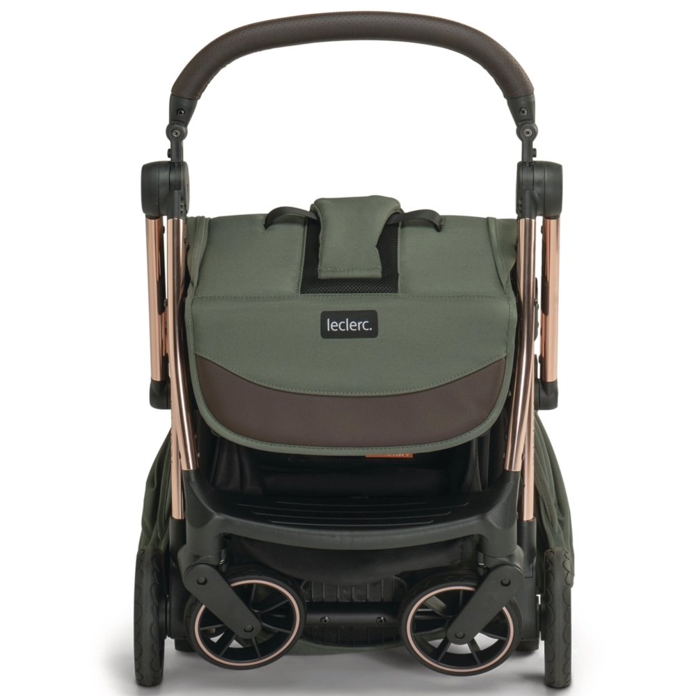 Poussette compacte Influencer army green Leclerc