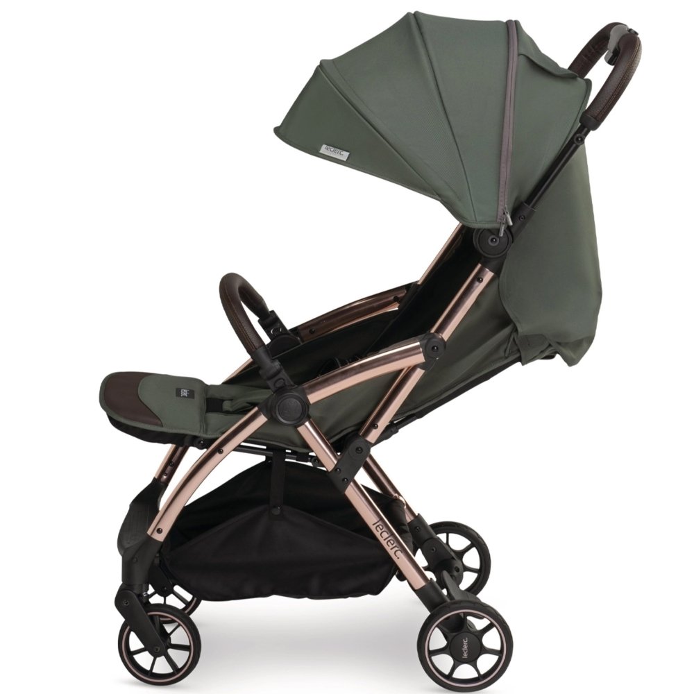 Poussette compacte Influencer army green Leclerc