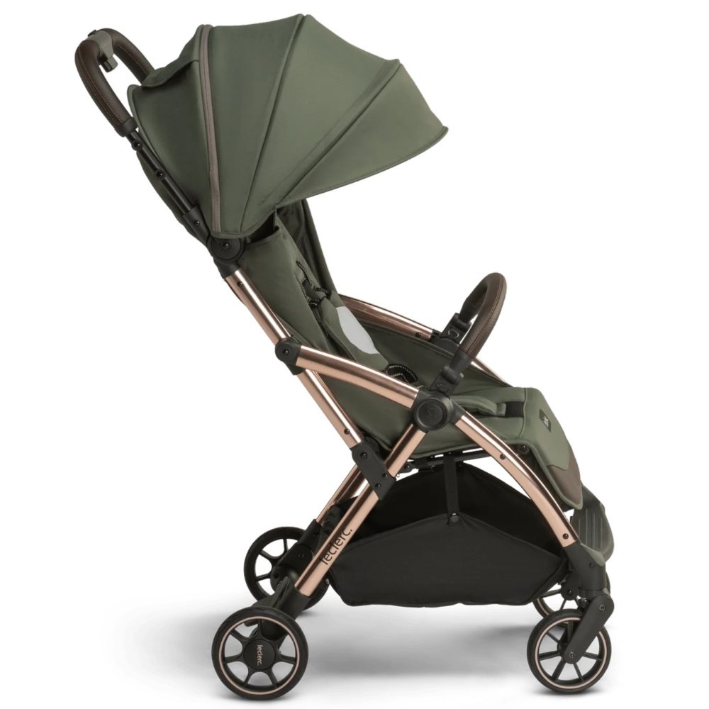 Poussette compacte Influencer army green Leclerc