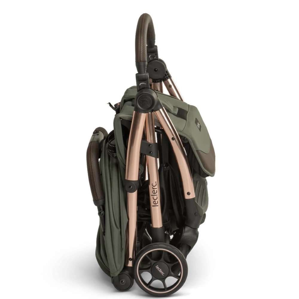 Poussette compacte Influencer army green Leclerc