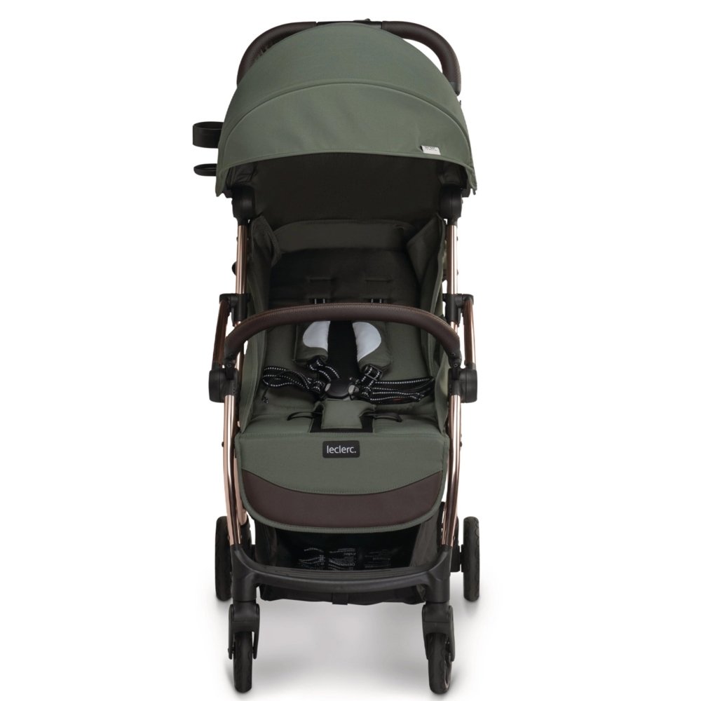 Poussette compacte Influencer army green Leclerc