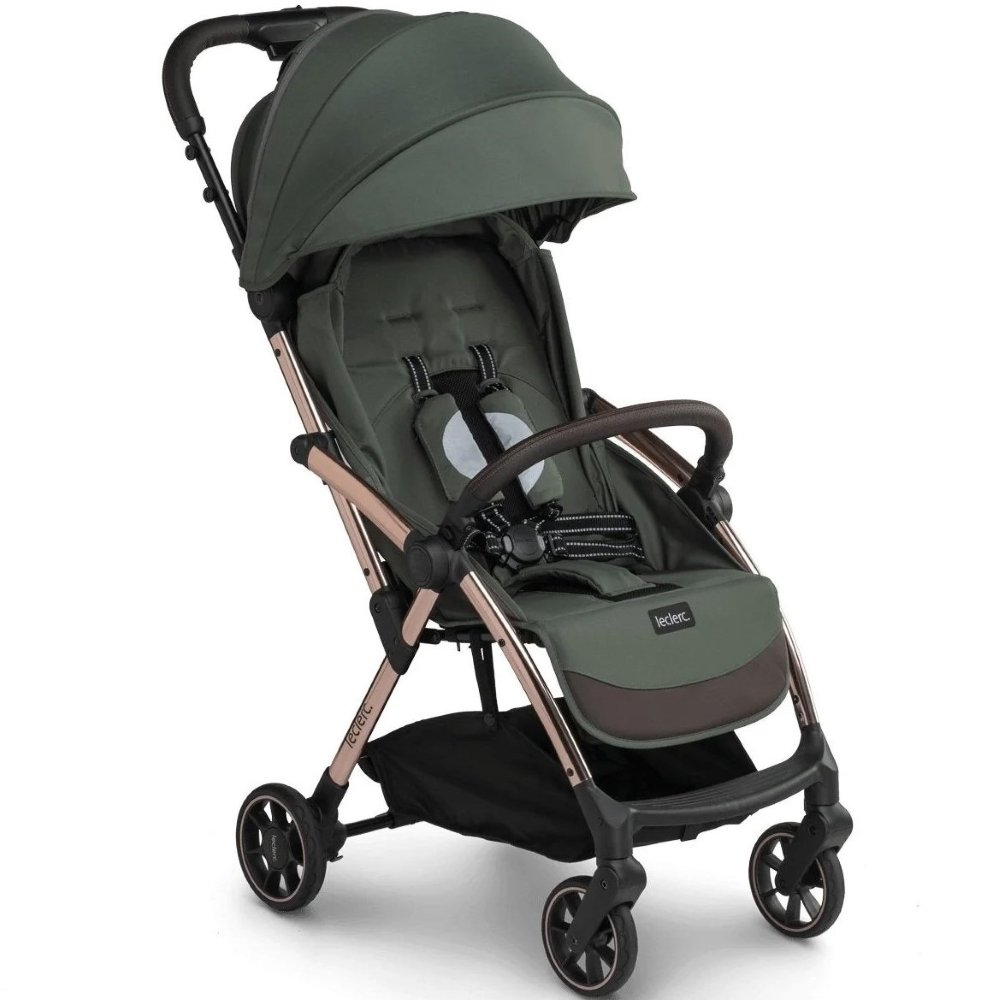 Poussette compacte Influencer army green Leclerc