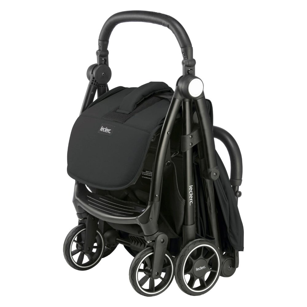 Poussette compacte Magic Fold Plus black Leclerc