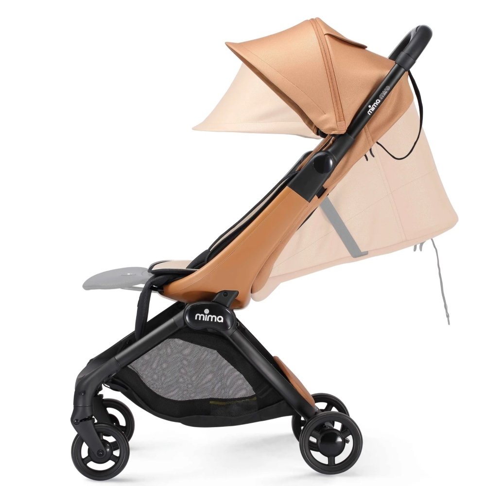 Poussette compacte Miro camel Mima