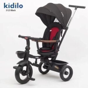 Tricycle évolutif 3123 noir Kidilo