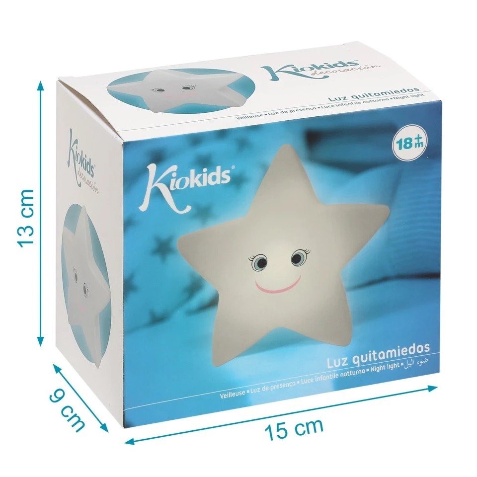 Veilleuse led étoile Kiokids