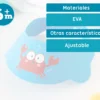 Visière de bain bleu Kiokids