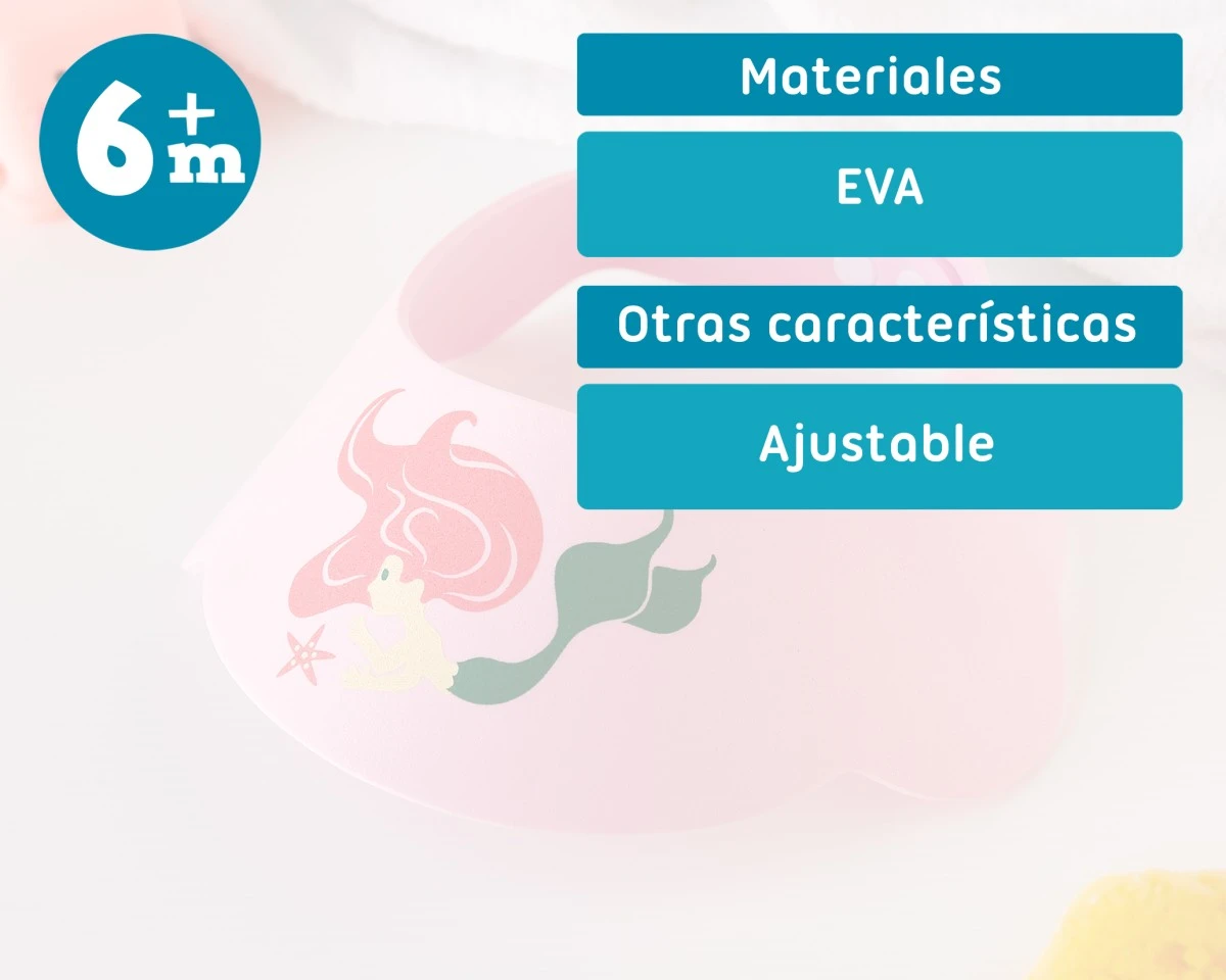 Visière de bain rose Kiokids